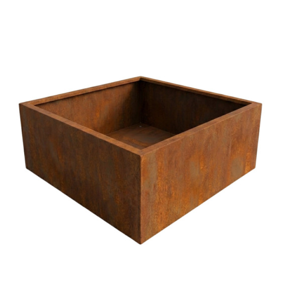 grand carre potager acier corten fabrication francaise