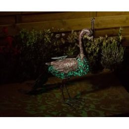 paon décoratif solaire