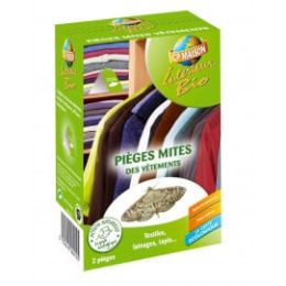 Piège à mites textile naturel (les 2)