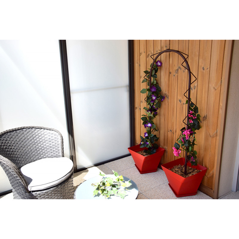 Kingfisher auto assemblage de Jardin Arche pour plantes grimpantes et roses 2.4 m Nouveau 