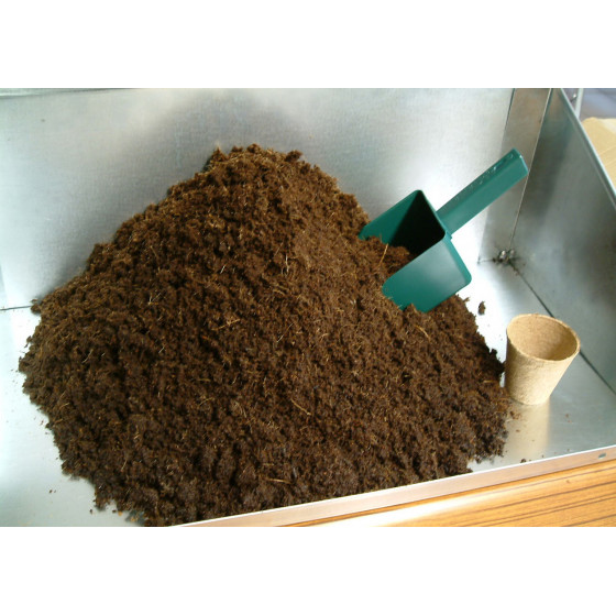 Terreau coco compressé (2 briquettes)