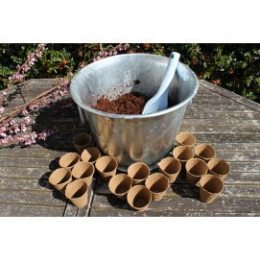 Godet pour semis biodégradable