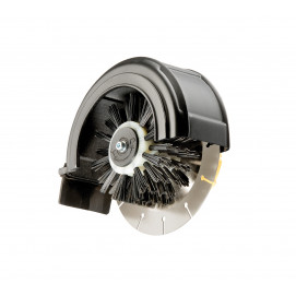 Coupe bordure électrique adaptable sur brosse rotative pour terrasse