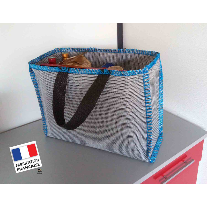 Toolusa réutilisable Poignée de sac de toile de coton avec sangles pour courses/courses : lot de 5 sacs 