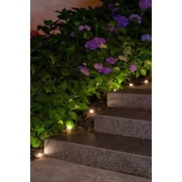 Guirlande solaire à planter 10 LED blanche 5,5 m