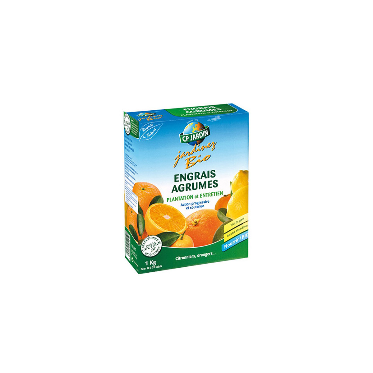 Engrais bio pour agrumes : citronniers, orangers 1kg