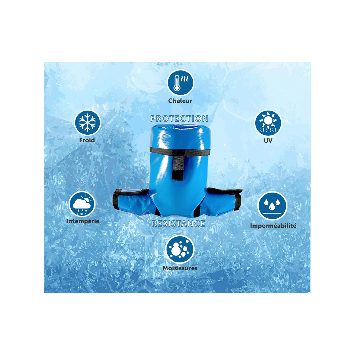 Installez une housse de protection compteur d'eau standard PROTECTO