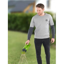 Epandeur manuel pour gazon, engrais, sel, sable