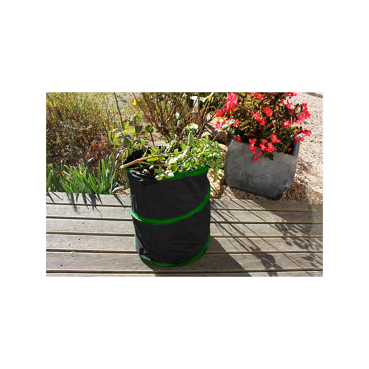 Sacs à déchets de jardin réutilisables, sac pliable pour feuilles de jardin,  pour le jardinage, pelouse