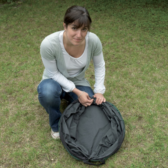 Sac de jardin noir pour déchets végétaux