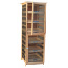 meuble garde manger en bois 6 tiroirs
