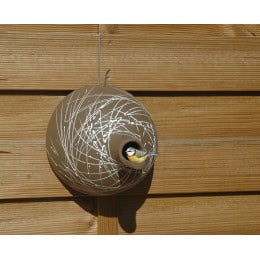 Nichoir en terre cuite pour mésange
