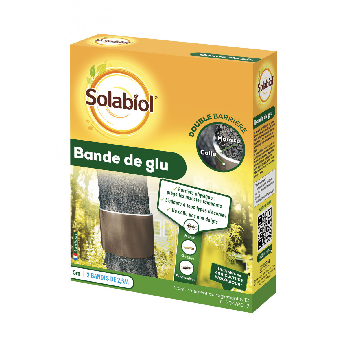 SOLABIOL SOBLANC1 | Blanc arboricole Seau | 1L | Origine Naturelle |  Utilisable en Agriculture Biologique