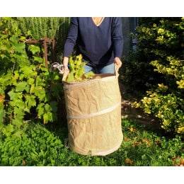 Lot De 3 Sacs En Toile De Jute 60x100cm - Renforcés Triple Couture - Jardinage Et Stockage