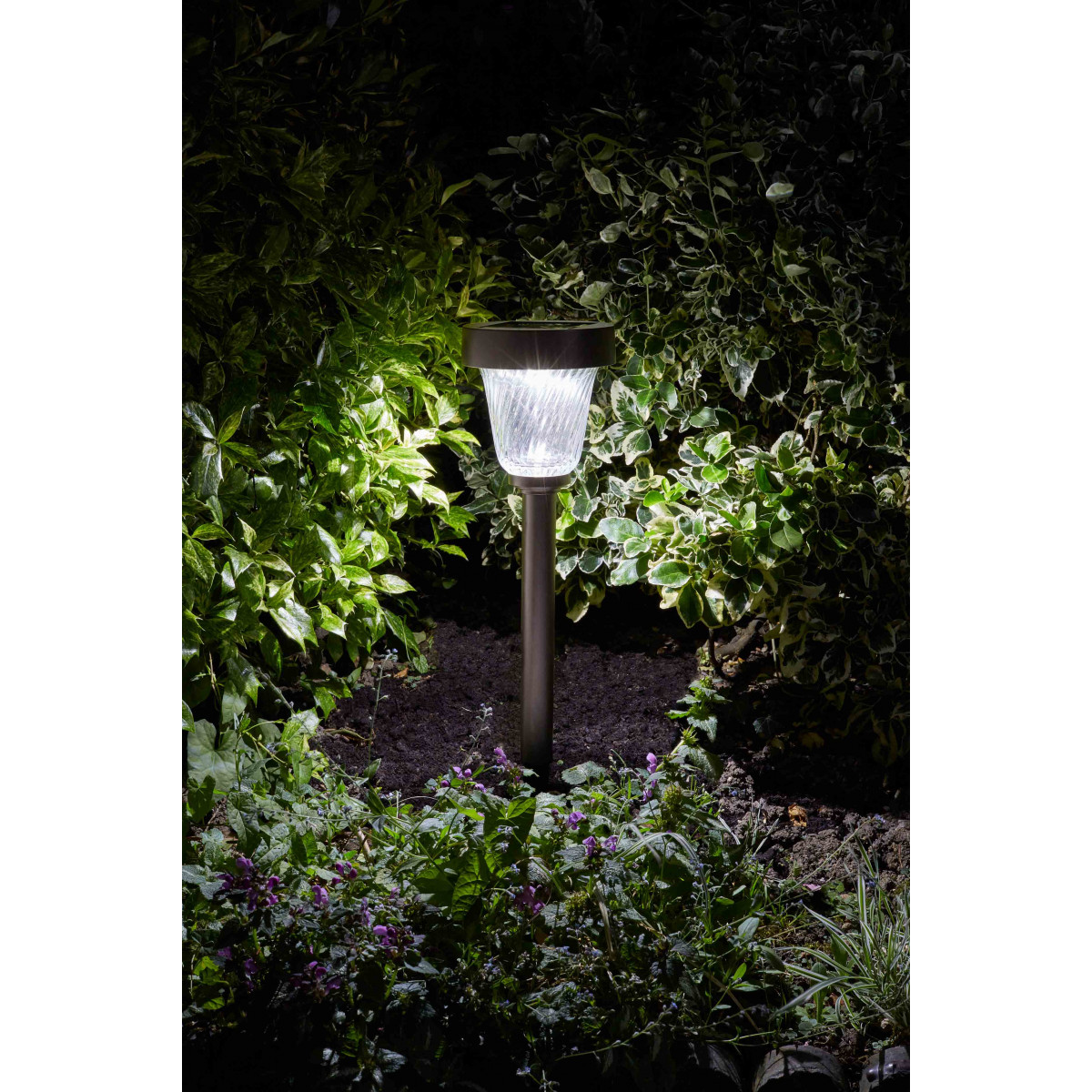 Lampe LED solaire de jardin