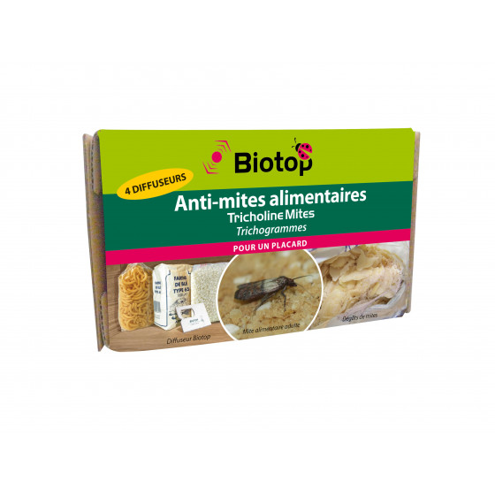 Trichogrammes anti mites alimentaires