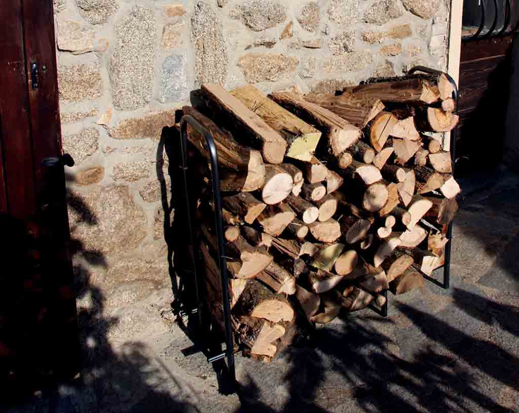 Sac de transport de bois de chauffage en toile de haute qualité