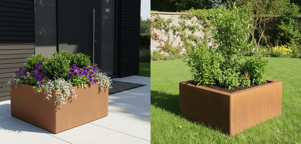 bac acier corten
