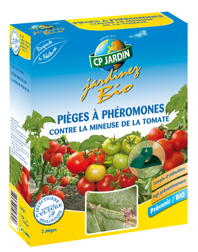 Piège à phéromones contre la mineuse de la tomate