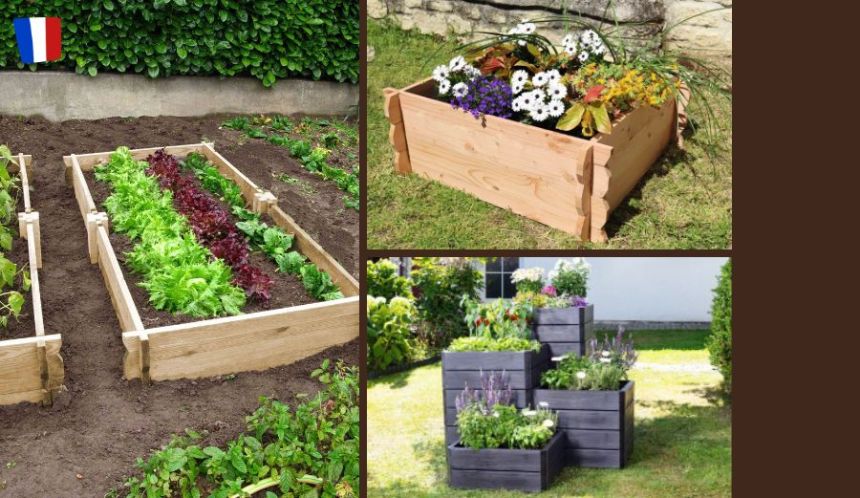Large gamme de carrés potagers