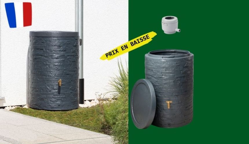 Réservoir d'eau de pluie 250 L