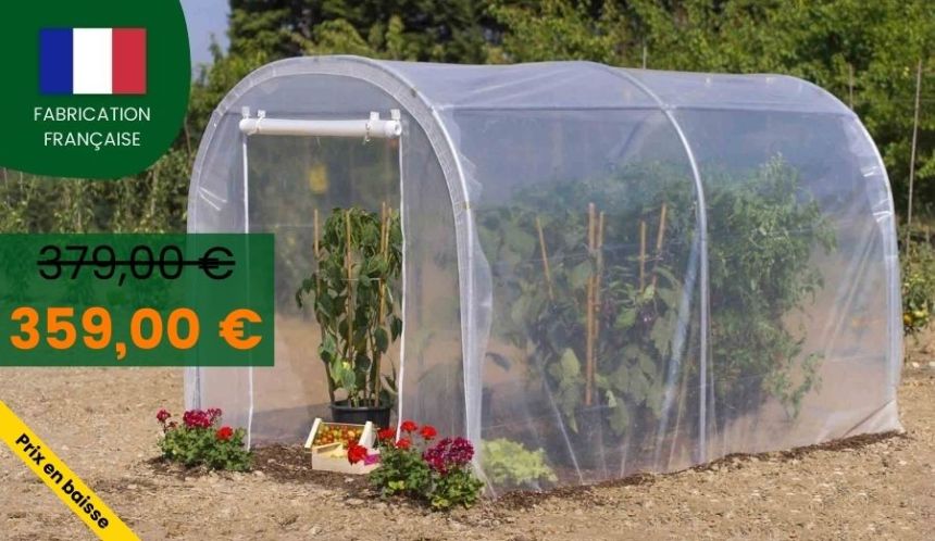 Une large gamme de serres de jardin
