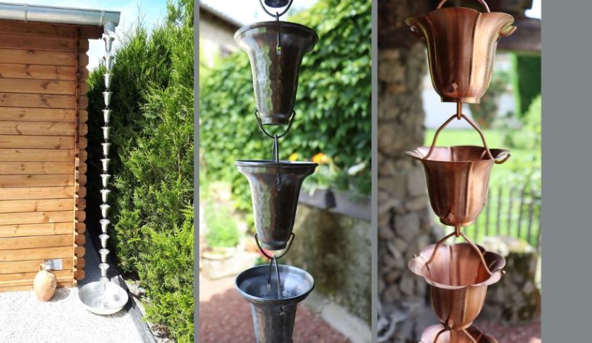 Des chaînes de pluie originales et très qualitatives !