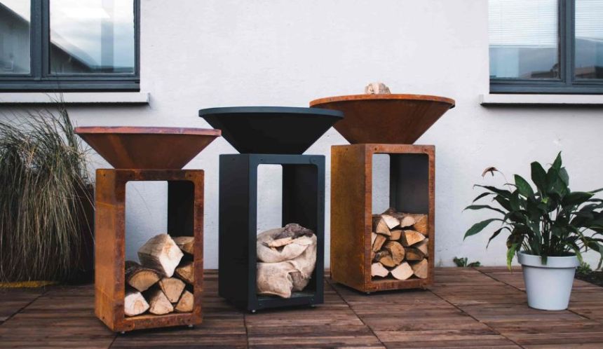Un braséro barbecue pour l'été