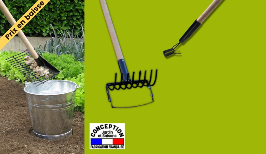 Notre gamme d'outils français pour le jardin